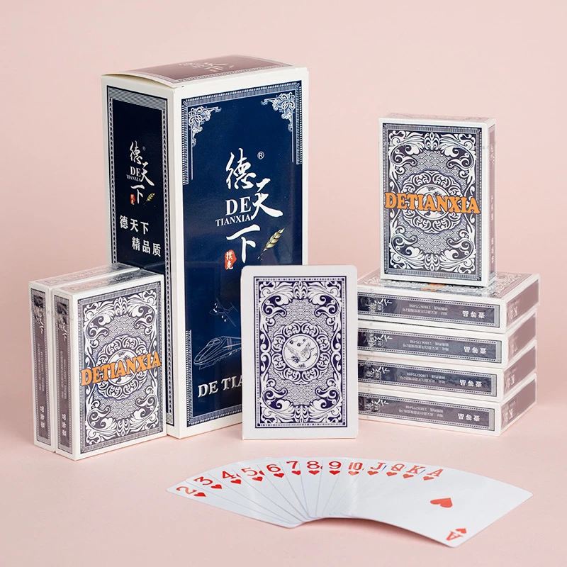 城欣扑克牌德天下K2高档牌棋牌室会所斗地主工厂批发包邮