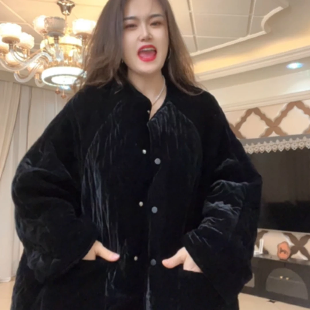大码丝绒均码棉服993