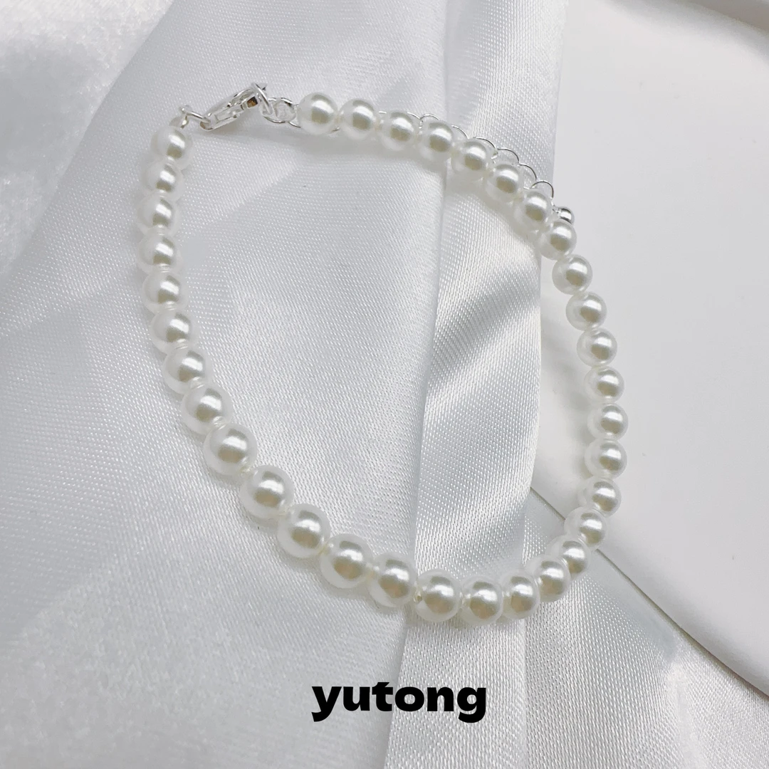 925银仿珍珠手链 【雨桐轻奢饰品】设计款手链LWW68430