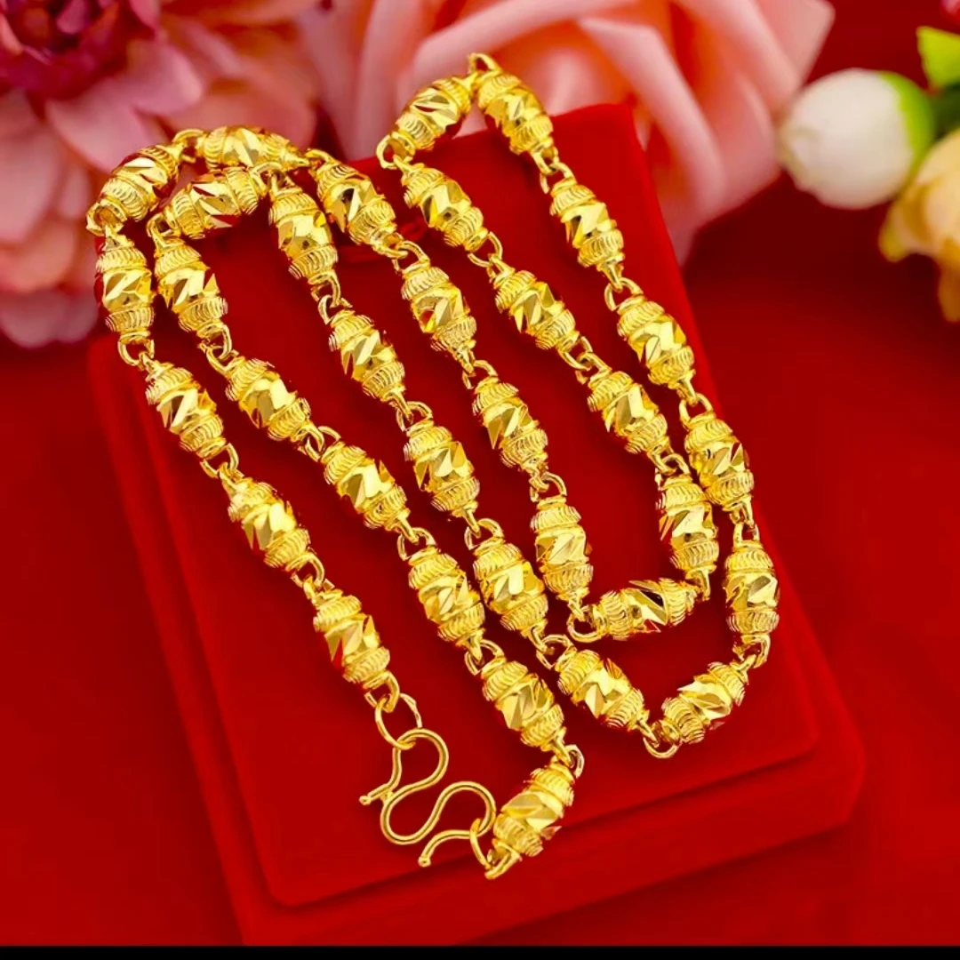 合金项链 新款 时尚【橄榄项链 】百搭 经典 时尚 漂亮 橄榄链