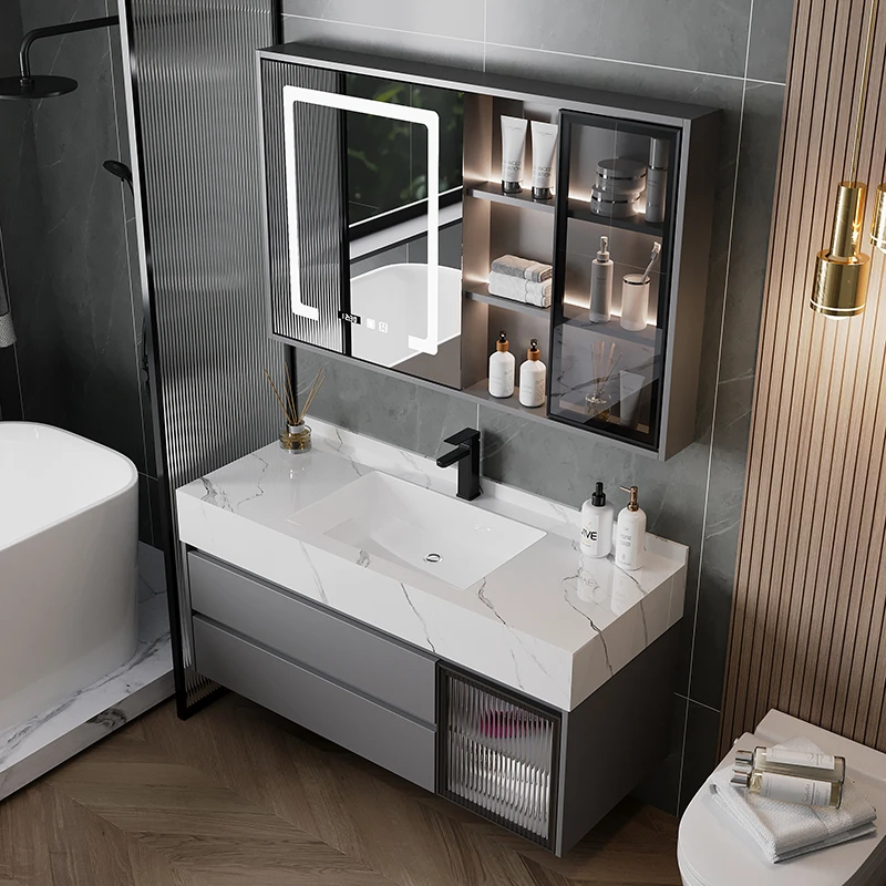 【740--无缝盆】简约浴室柜洗漱台洗脸盆洗手池实木悬挂式