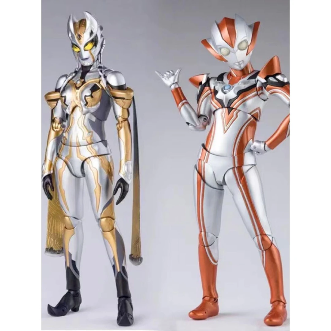 SHF格丽乔奥特曼模型超可动人偶赛罗迪迦变身男女孩儿童玩具套组