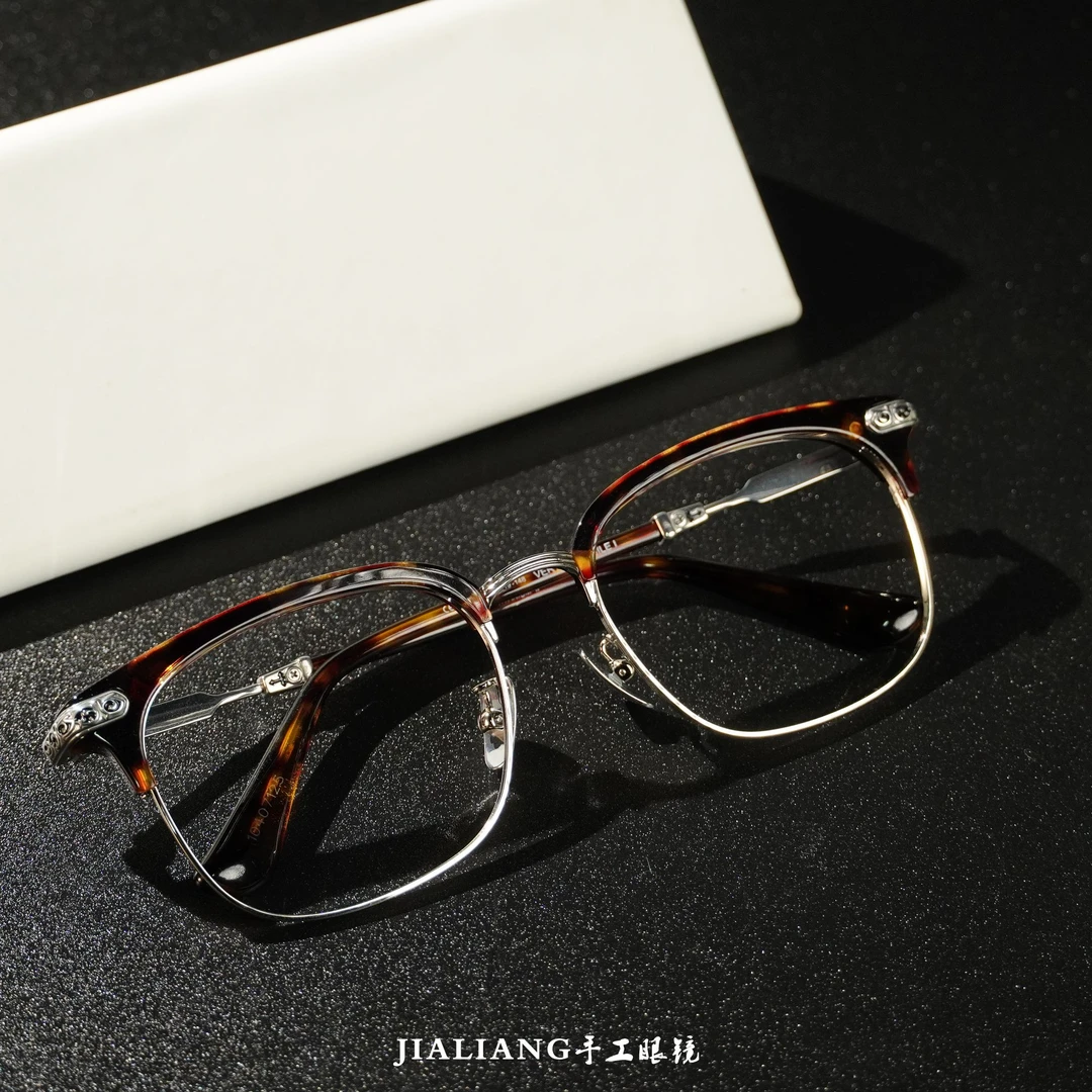 枭雄周sir大脸大码超轻高档百搭高清蓝光近视眼镜素颜眼眶镜框镜