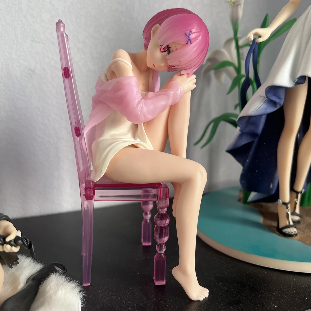 机箱摆件睡衣动漫拉姆坐姿手办车载美少女从零开始生活世界模型