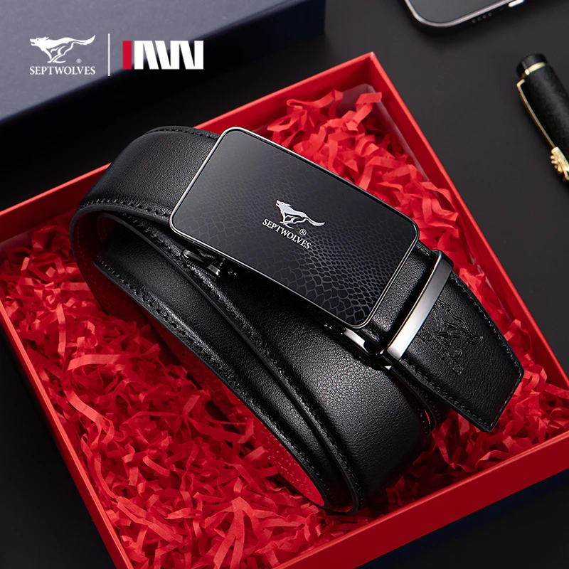 七匹狼男人本命年红腰带属蛇的男士2025蛇年红色皮带结婚新郎裤带