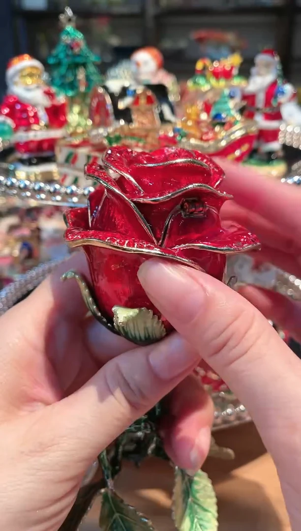 【闪购商品】珐琅彩首饰盒精致