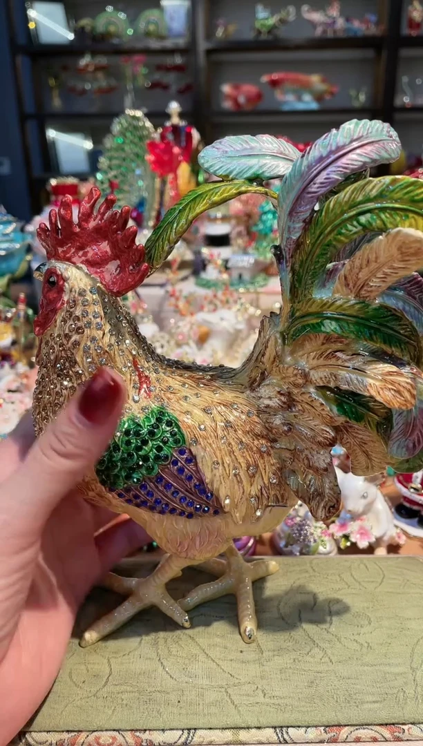 【闪购商品】精致珐琅彩首饰盒