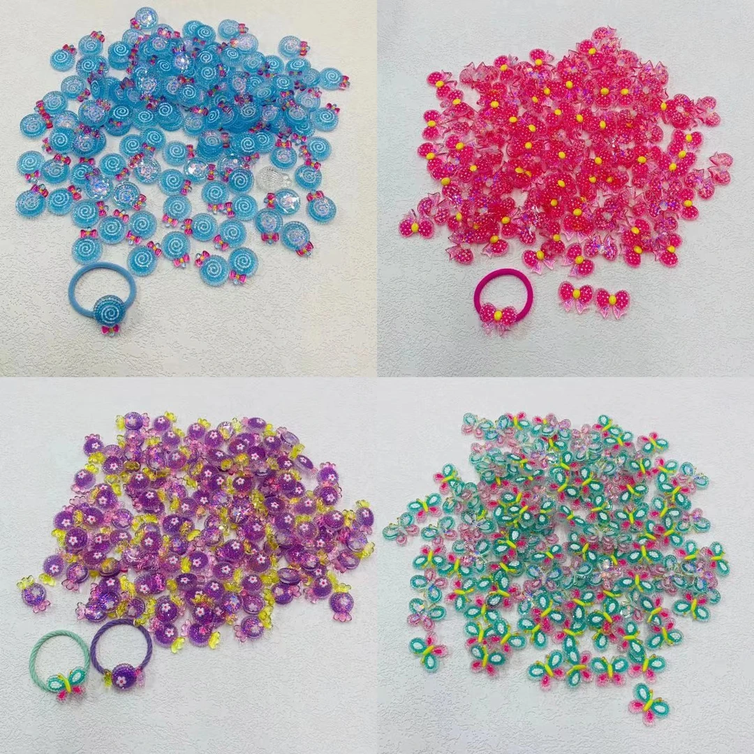 砂糖AB胶手工制作DIY饰品配件皮筋发夹咕卡手机壳冰箱贴文具贴