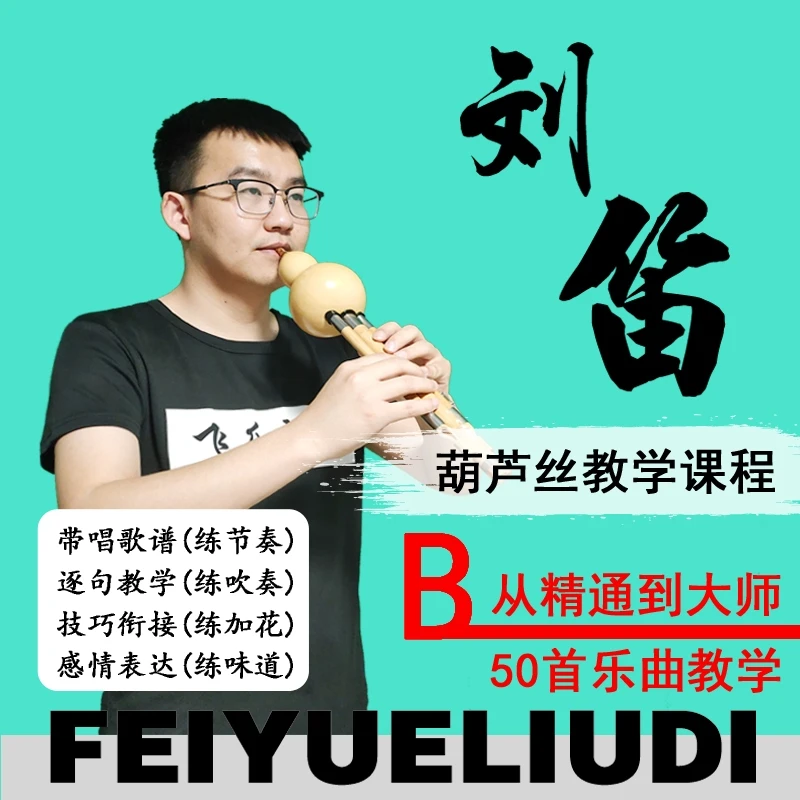 B刘笛葫芦丝乐曲50首精讲课