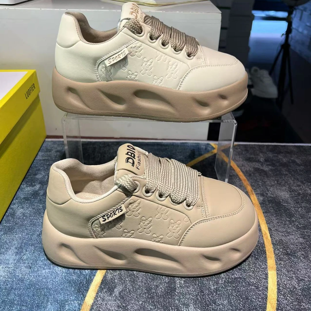 简单百搭面包鞋6166-3.。特价款
