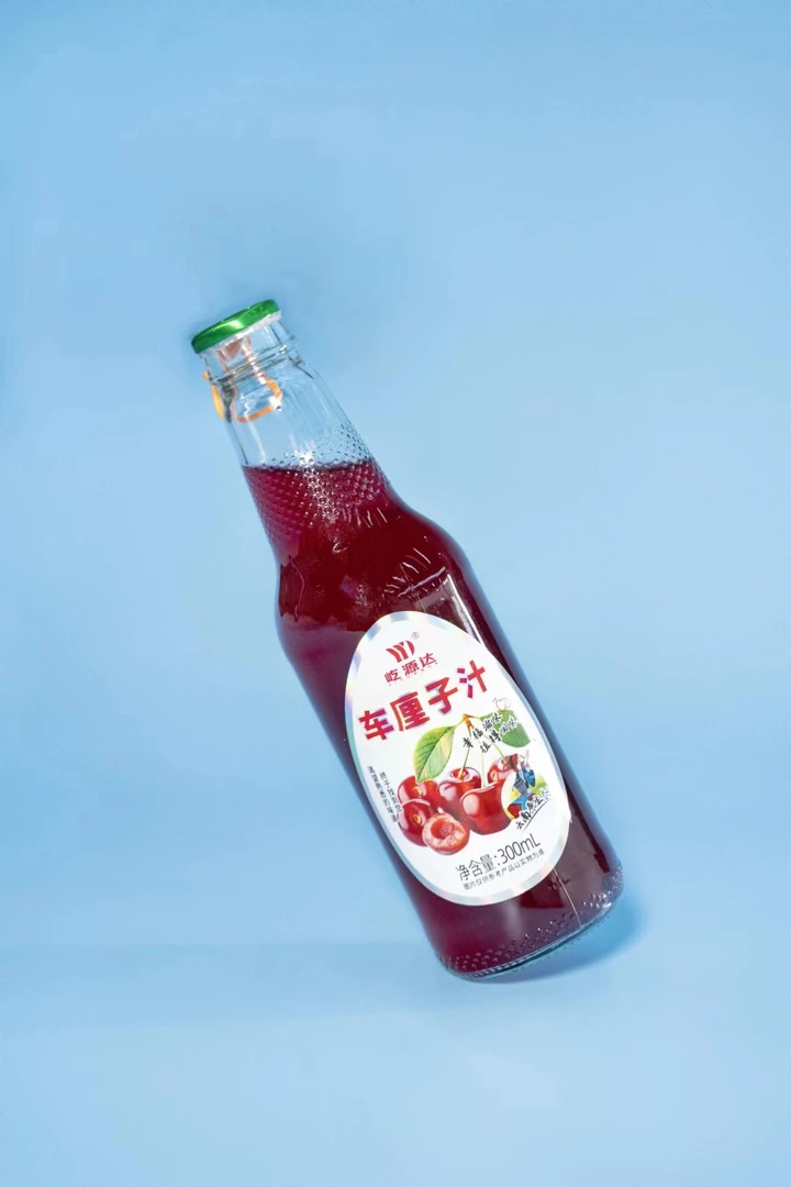 车厘子【屹源达】300ml果汁饮料玻璃瓶