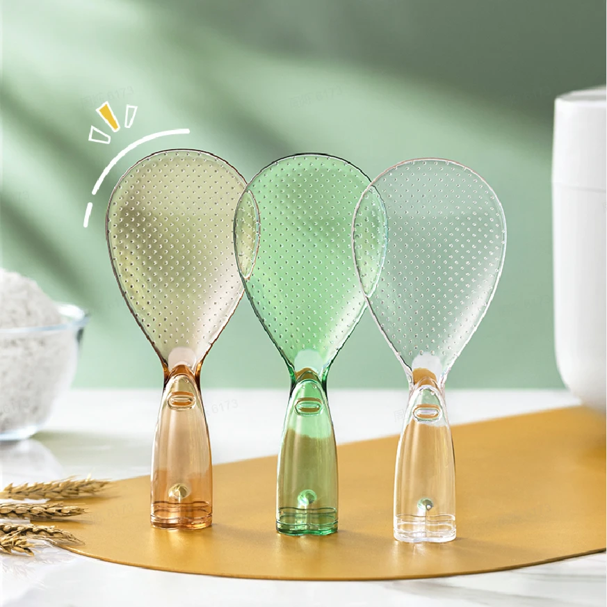 不粘米粒可立式饭勺小怪兽米勺耐高温米勺饭勺家用可 爱加厚创意