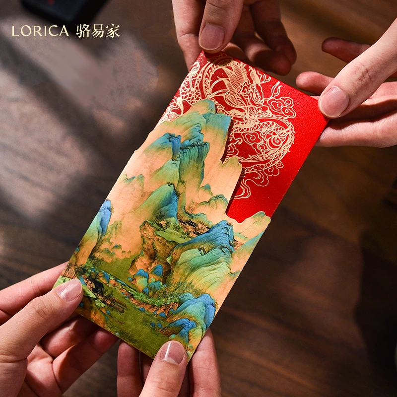 骆易家「新年红包」高级通用款2026过年新款马年高档创意利是封袋