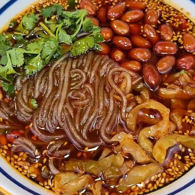 河南农家纯手工酸辣粉正宗红薯粉条散商用细粉粗粉地瓜粉干粉