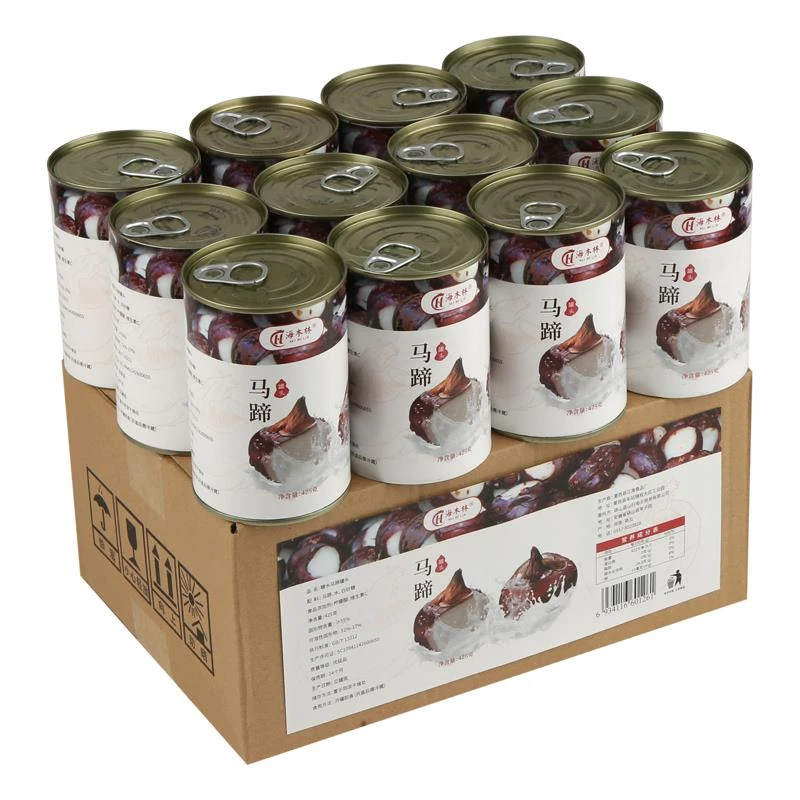 糖水马蹄罐头g整箱包邮新鲜砀山荸荠罐头水果捞餐饮烘培零食