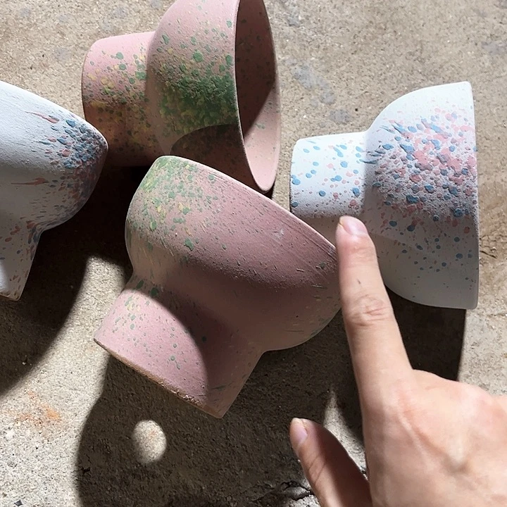 红陶20CM以下花盆花开