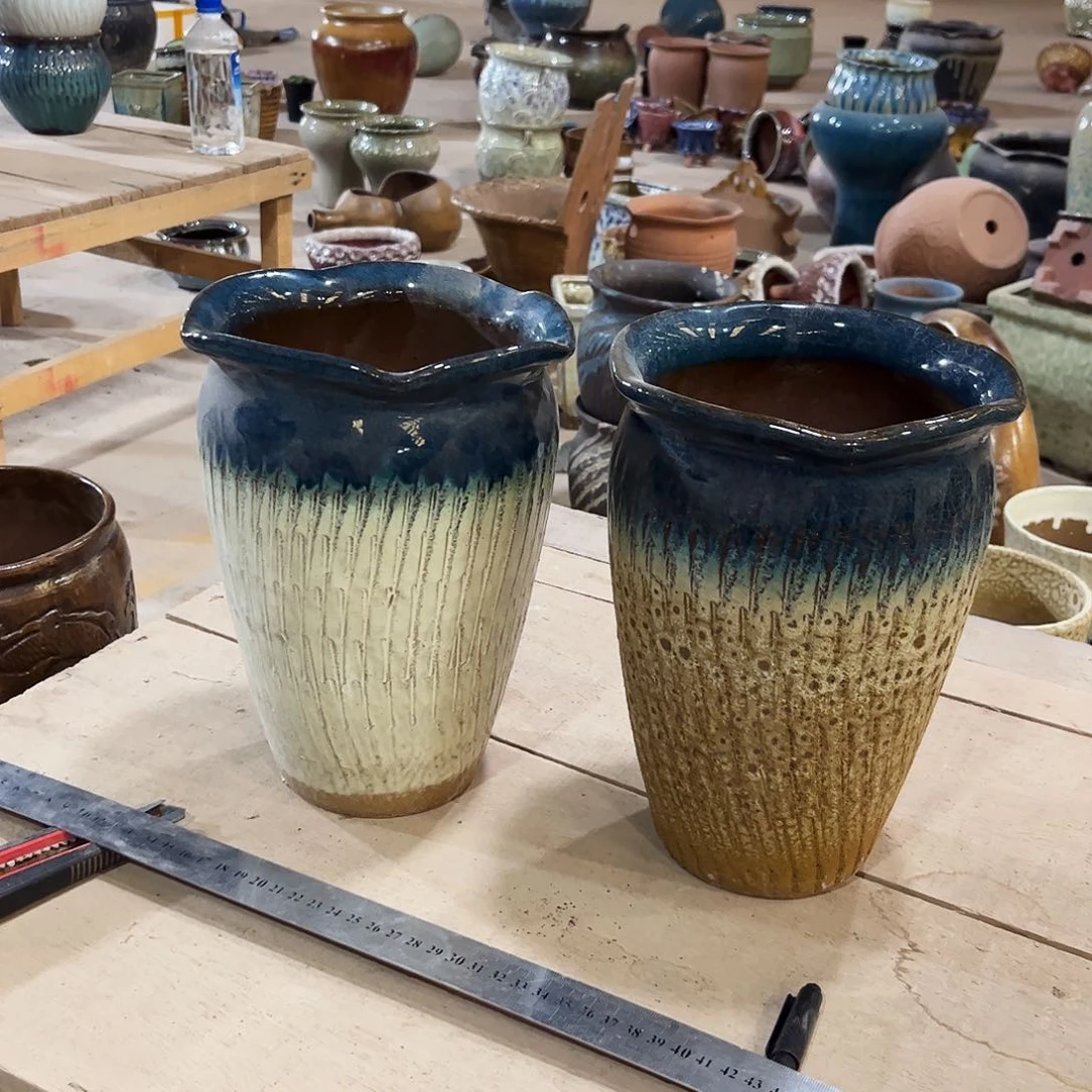 红陶20CM以下花盆花开