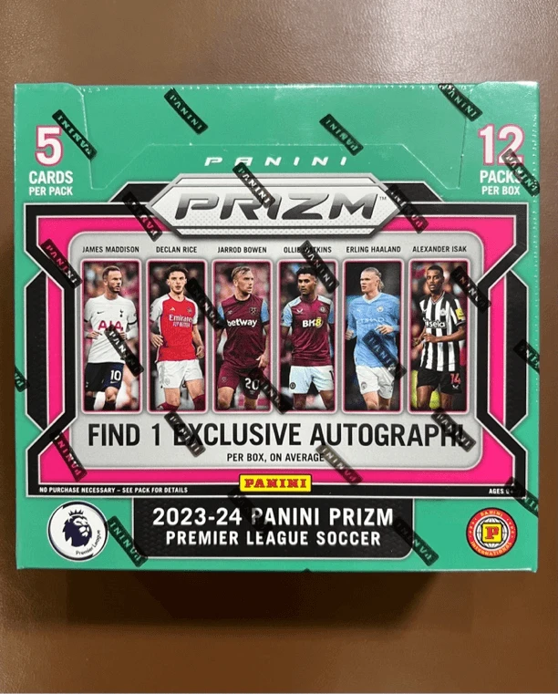 Panini英超pz国际版球星卡盲盒 未成年禁止下单