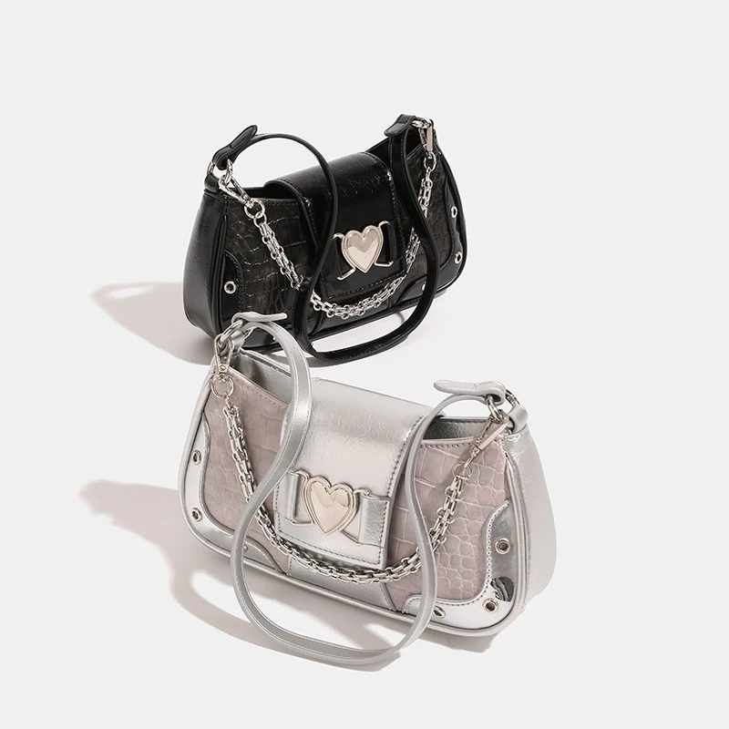 小众设计高级质感包包女新款甜酷辣妹风单肩腋下包百搭斜挎包