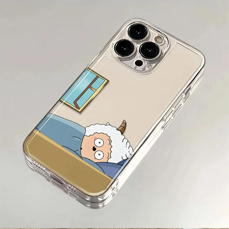 睡觉懒洋洋适用iPhone16手机壳华为小米VIVO防摔OPPO荣耀保护套