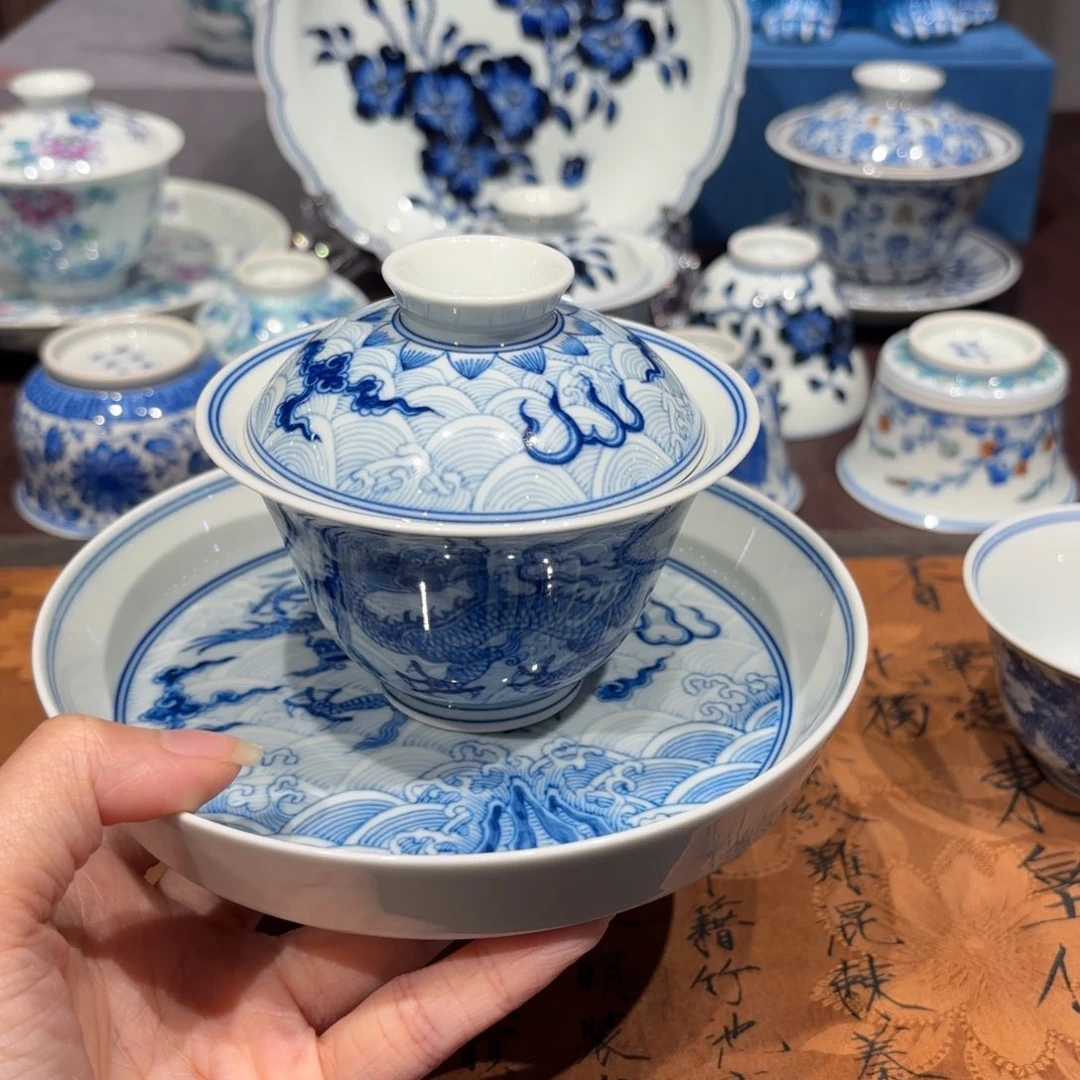 瓷片景德镇纯手工手绘