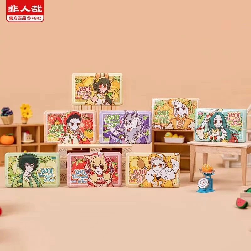 【非人哉清新水果】系列马口铁徽章盲盒动漫周边双闪银葱吧唧