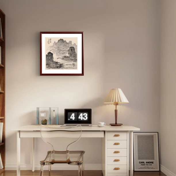 《框漓江山水》室内装饰画