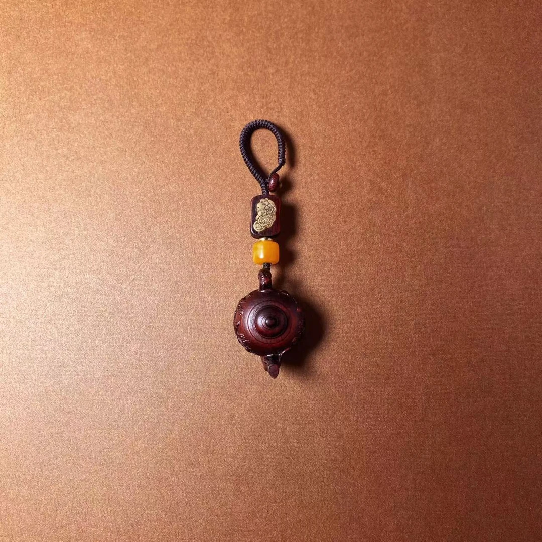 上新{不撞款高档车钥匙挂件把把胡手工大气精致}滚宝运饰