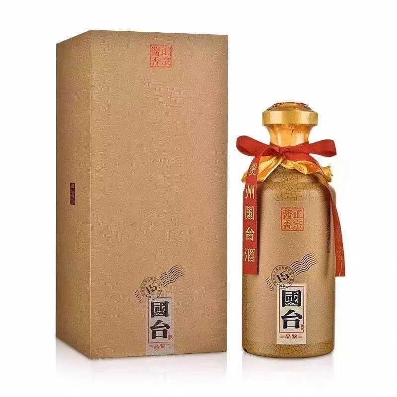 【酒水节】国台品鉴15 酱香型白酒53度500ml