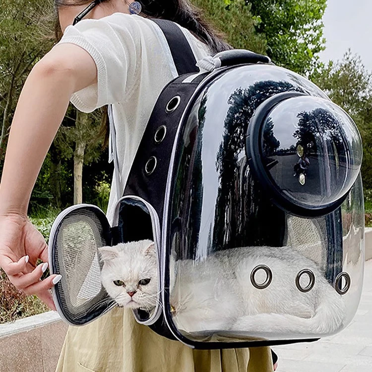 【小扬哥推荐】宠物用品猫包大容量猫咪背包全透明双肩太空包外出