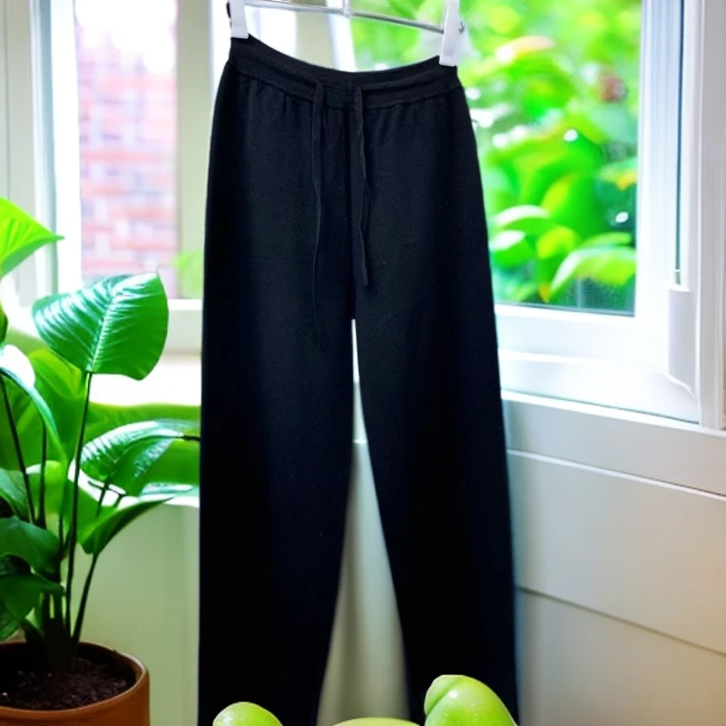 【扬子纱轻奢系列】时尚宽松百搭阔腿裤