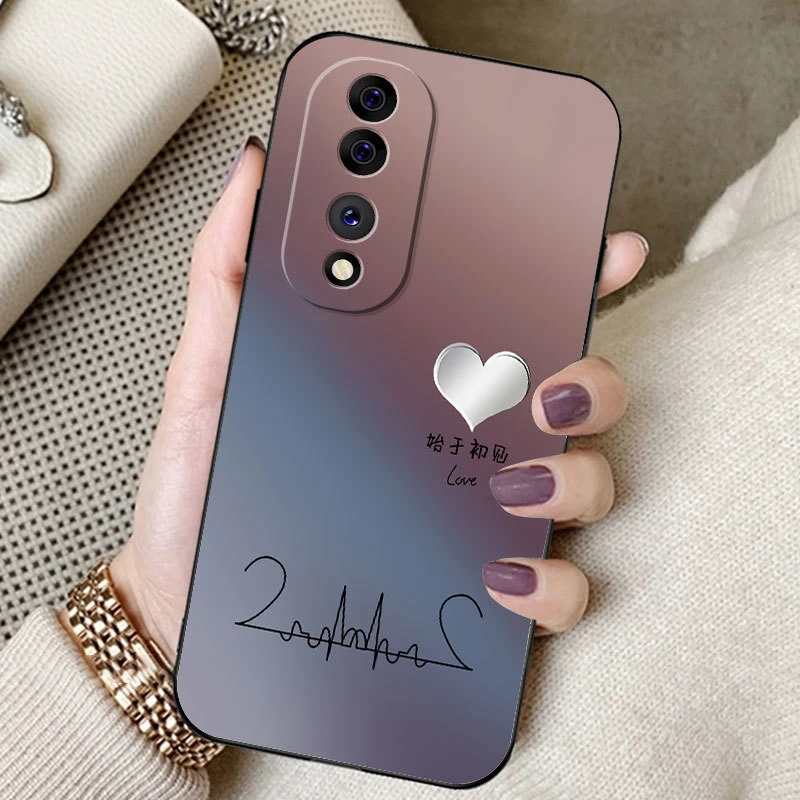 荣耀70手机壳网红保护套软壳简约荣耀70pro防摔高颜值女款高级感