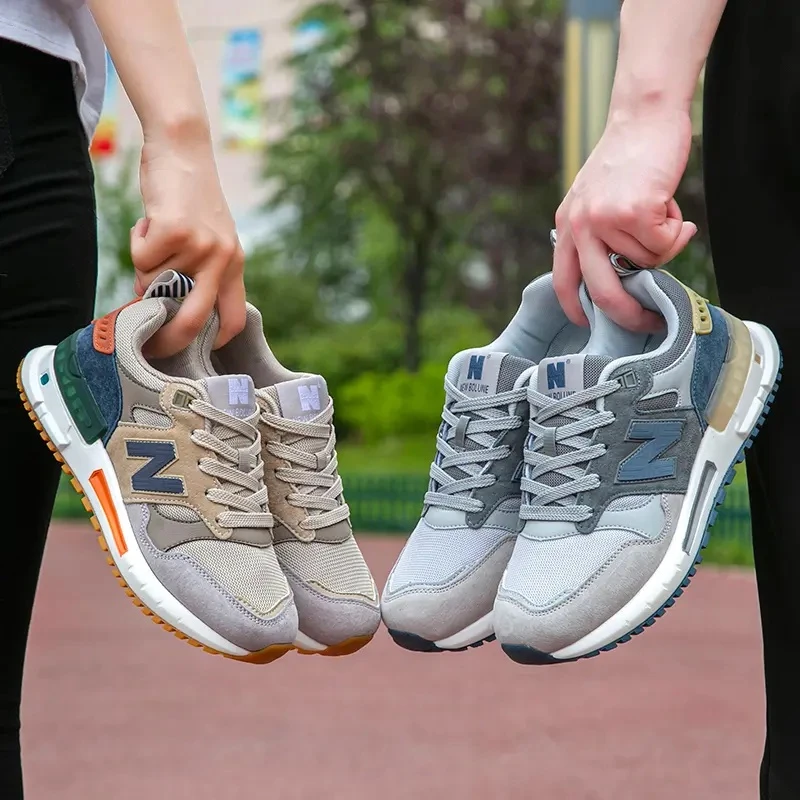 NEW BOLUNE/新百伦新百伦新款透气软底运动慢跑板鞋