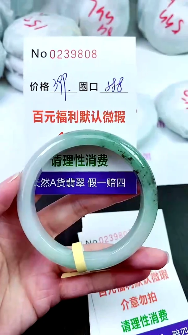 【闪购商品】翡翠手镯未镶嵌00239808