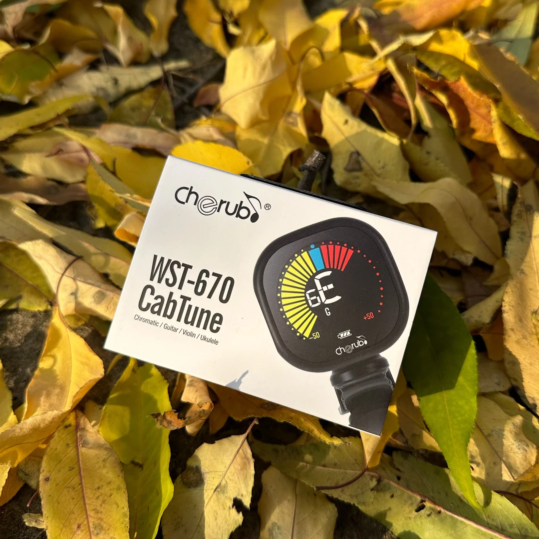 Cherub调音器/彩色高清显示/充电式/多功能专业弹琴使用