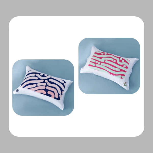 小众独立设计师款纯棉枕套枕头