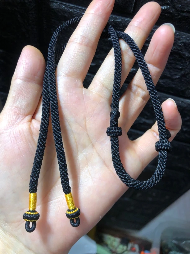 非金属布艺项链 纯手工编织高货横穿款项链绳