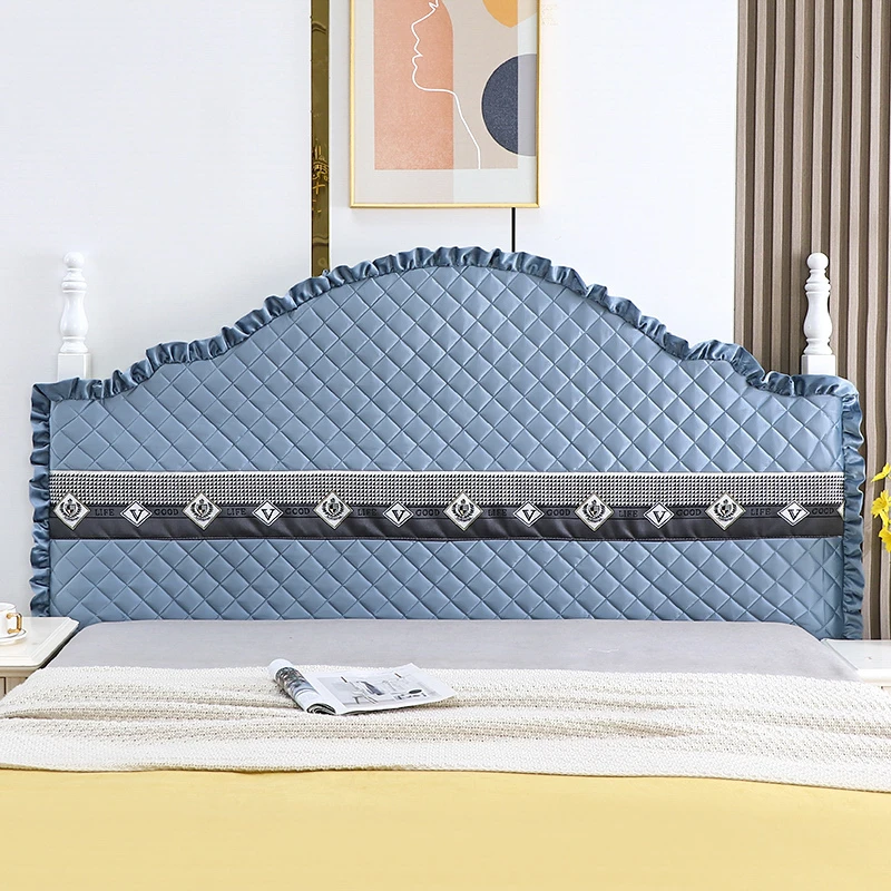 定制床头罩韩版漏柱子床头罩弧形半圆弧度异形凹凸床头罩均可定做