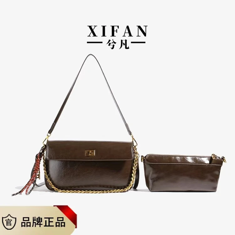 长30高17   网红款潮流经典高品质气质新款时尚斜挎肩包通勤18040