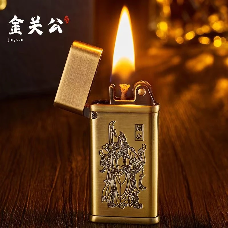 豫邦复古煤油耐用防风点烟个性朋友怀旧高档煤油机便携创意迷你