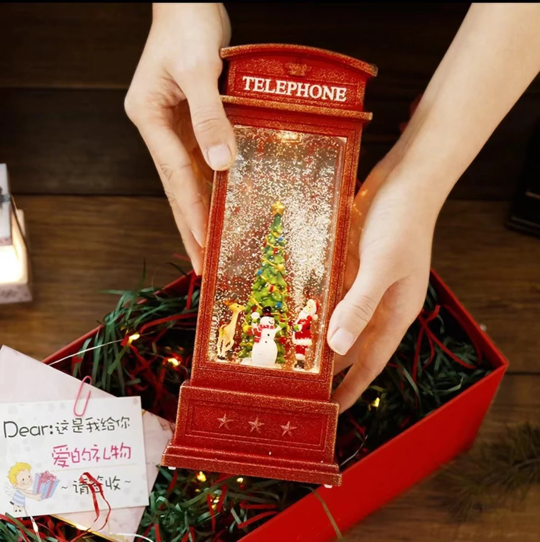 【圣诞节礼物】北欧圣诞老人南瓜马车音乐盒男孩女孩节日生日礼品
