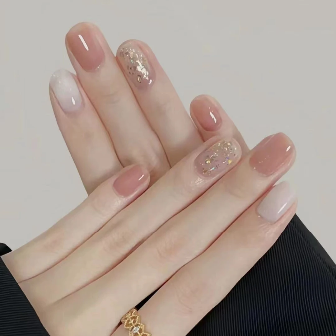 15ML流行色气质裸色透色百搭打底色红色猫眼胶甲腮红色油胶