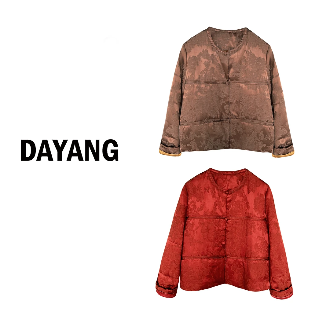 【DAYANG】写意主义 新中式提花老钱风秋冬款上衣外套