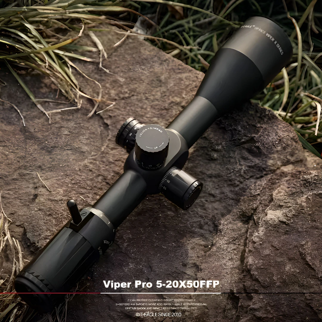 T-EAGLE/突鹰蝰蛇5-20*50瞄准镜前置玻璃板侧调焦高抗震倍镜