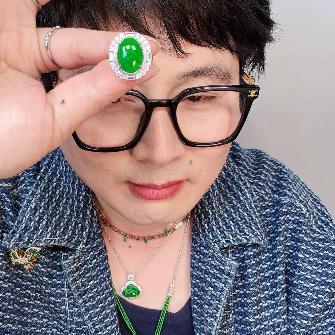 翡翠颈饰未镶嵌一个