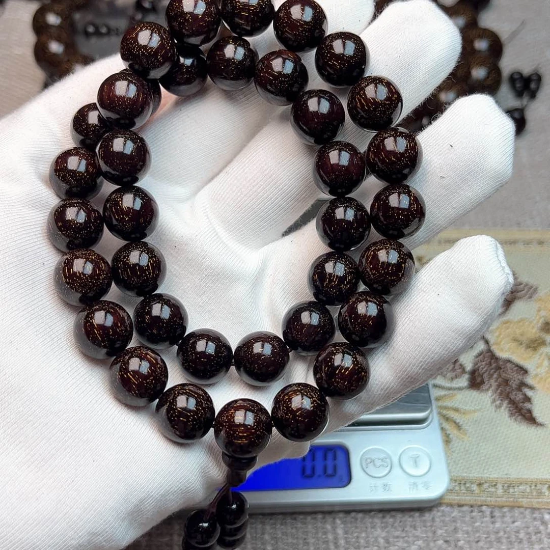 檀香紫檀（小叶紫檀）1.2 手持 满星