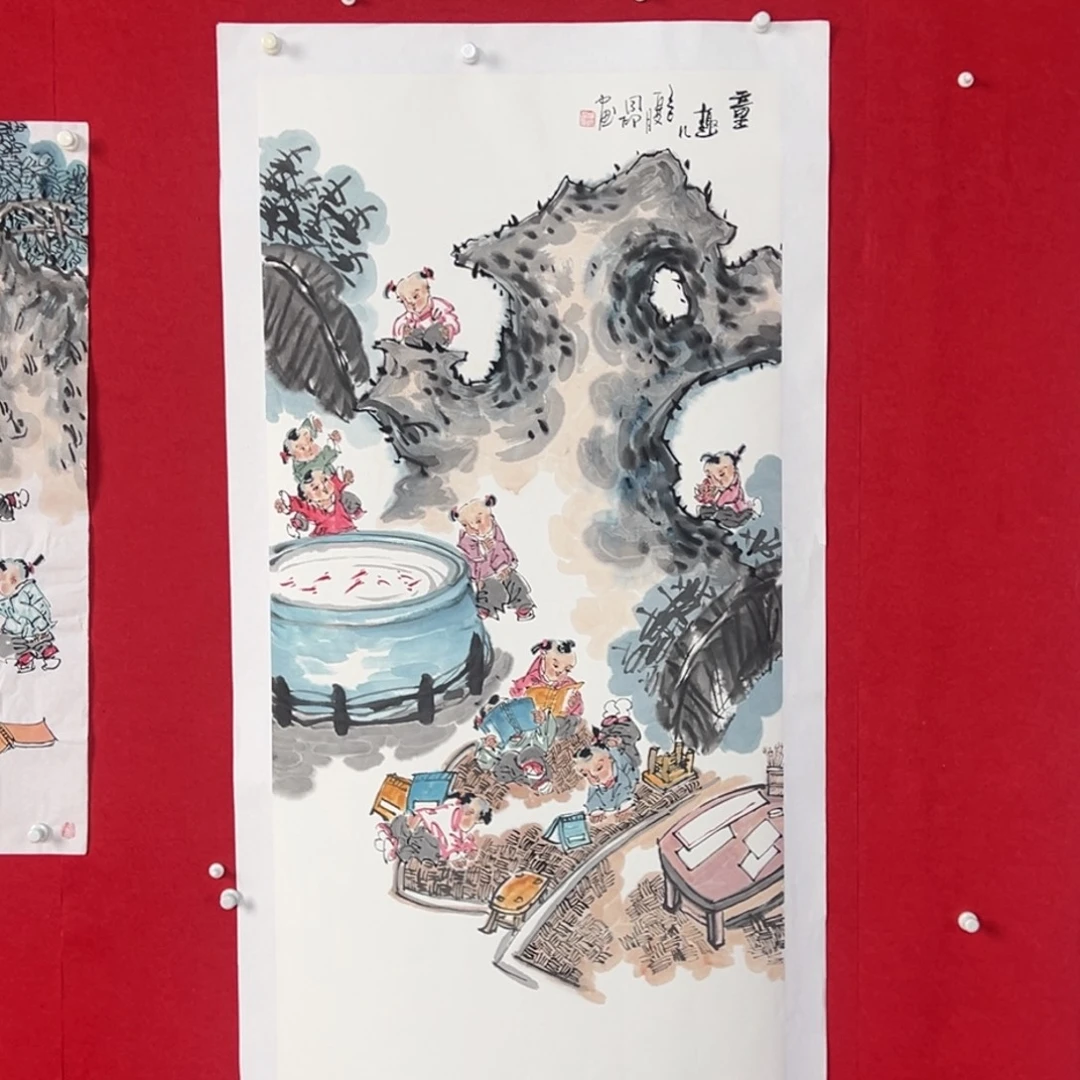 国画绘画国画作品