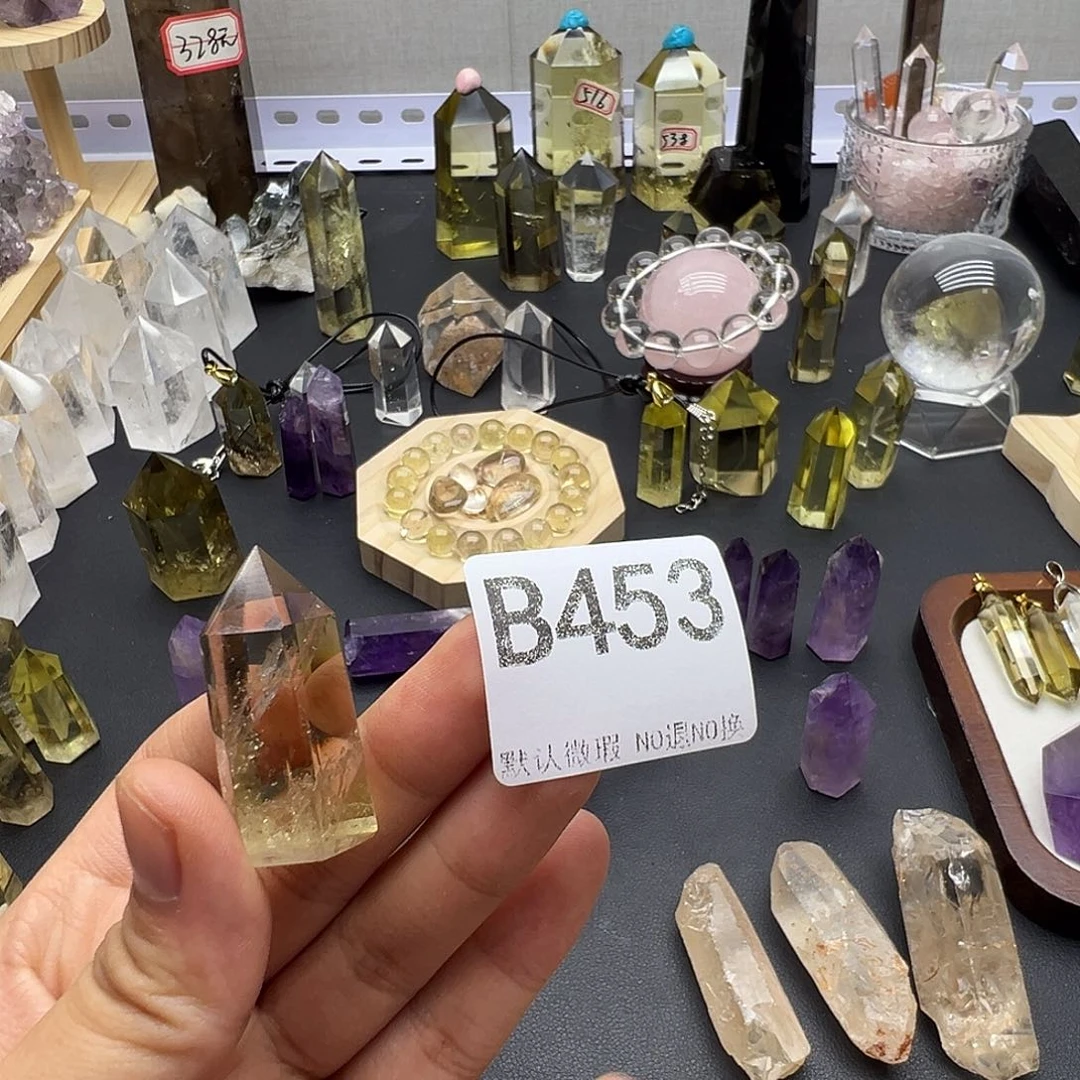 橘***o珠宝半成品水晶未镶嵌