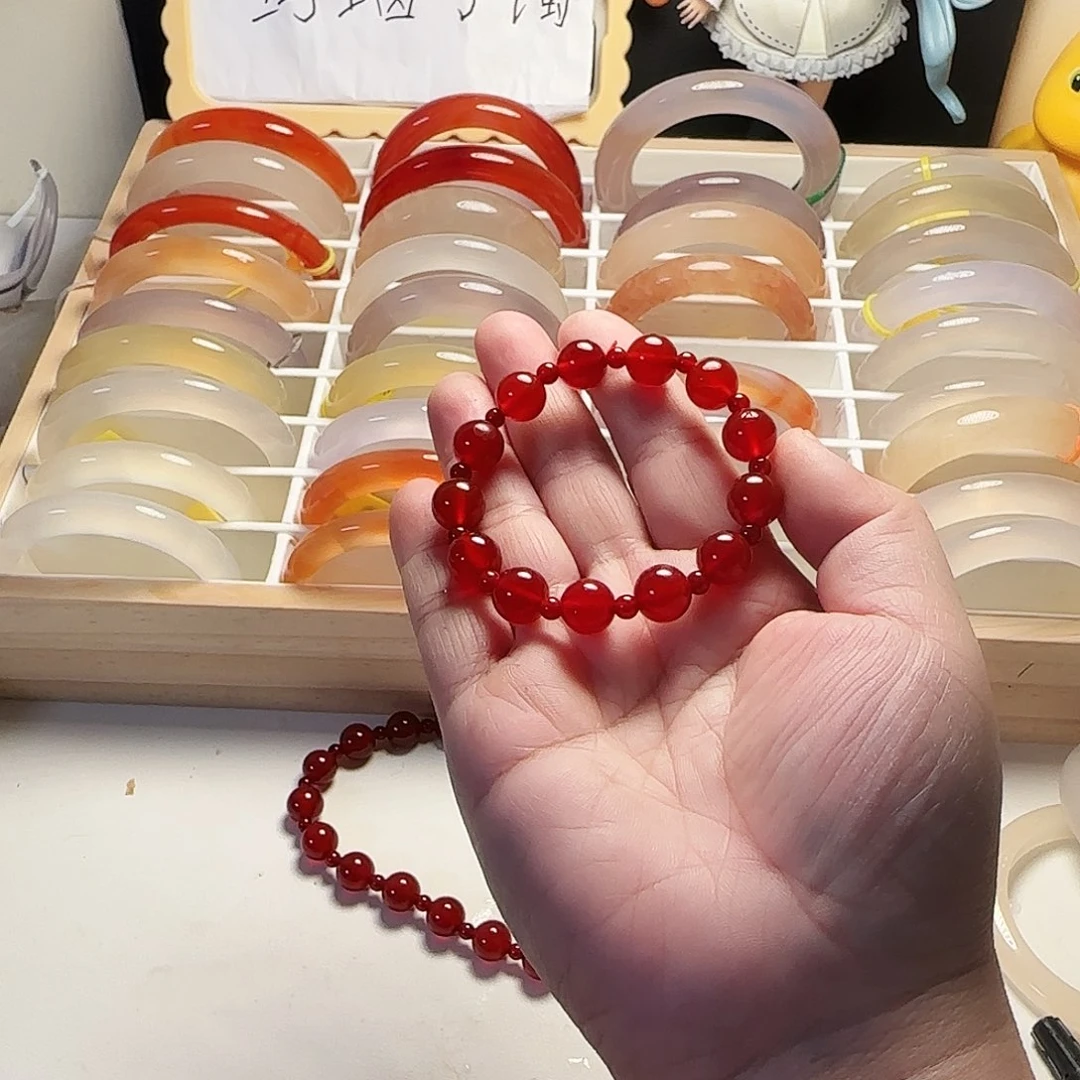 玛瑙/玉髓合金手镯