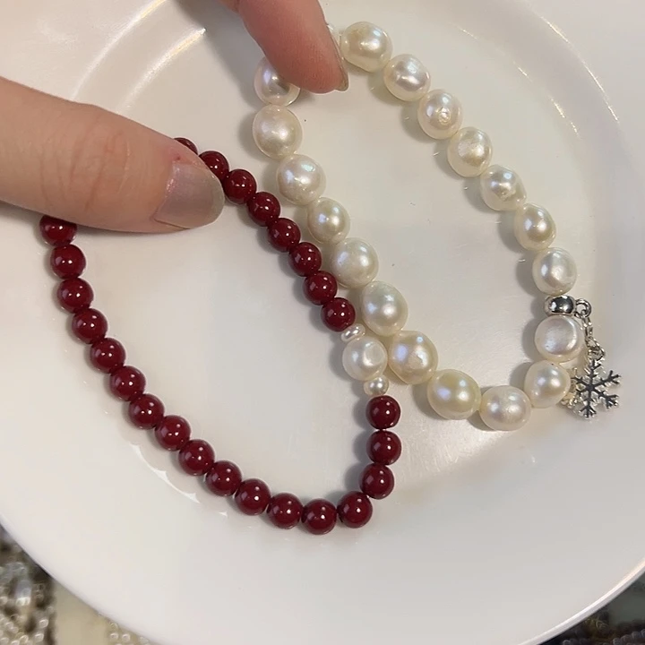 未镶嵌淡水珍珠耳饰